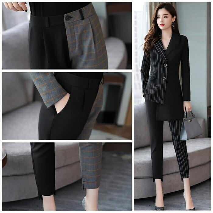 パンツスーツ バイカラー スリム テーラードジャケット 入学式 大きいサイズ 入園式 卒業式 結婚式 得トクセール こなれ こなれスーツ 0 W9069 ハッピーボックス ジャパン 通販 Yahoo ショッピング
