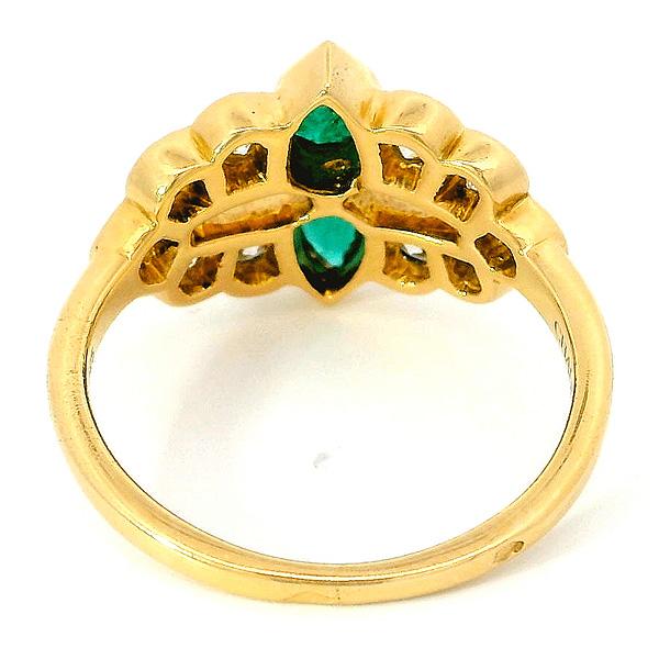 CHAUMET（ショーメ） メーカー磨き済み♪ショーメ エメラルド ダイヤ