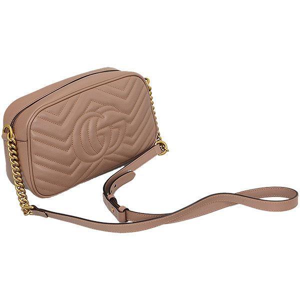 GG グッチ GGマーモント キルティング スモールショルダーバッグ