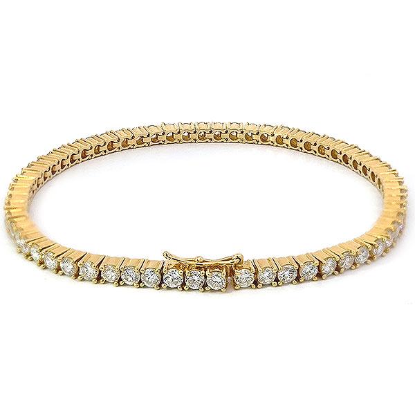 TASAKI タサキ ダイヤ5.24ct テニス ブレスレット K18YG 新品