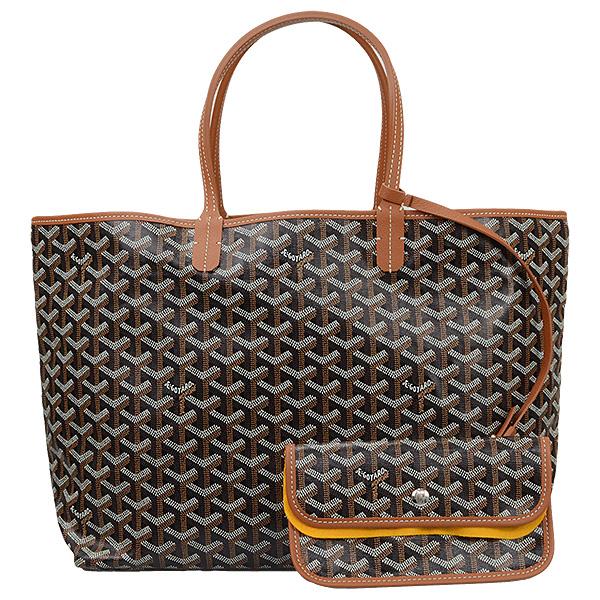 GOYARD サンルイPM トートバッグ ブラウンブラック GOYARD（ゴヤール） サンルイPM トートバッグ ブラウン 未使用♪送料