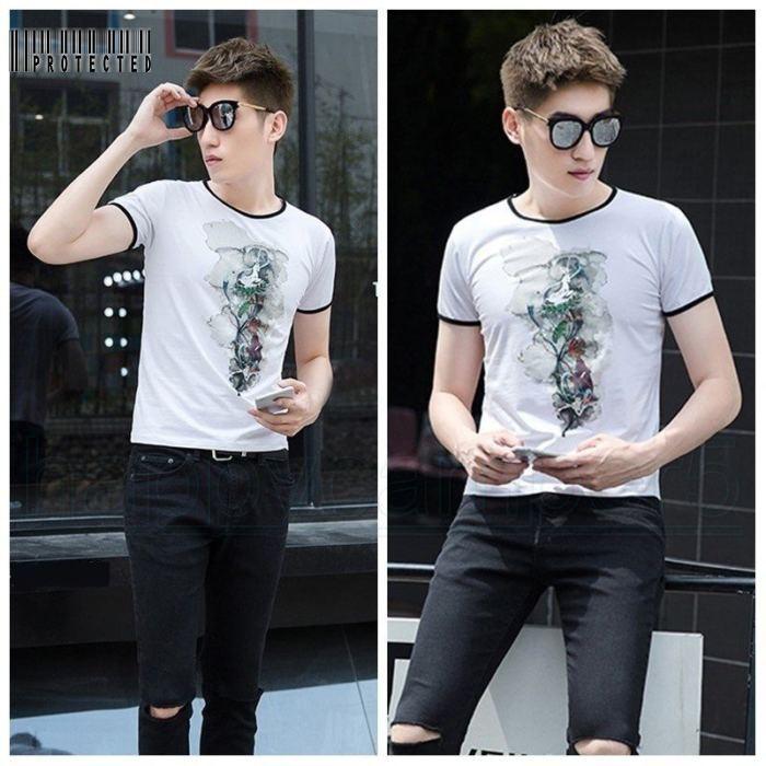 半袖tシャツ 半袖カットソー プリントtシャツ トップス メンズ 男性用 夏 クルーネックtシャツ ラウンドネック アート風 カジュアル M L Xl 2n7prwq54a Superopticas Com