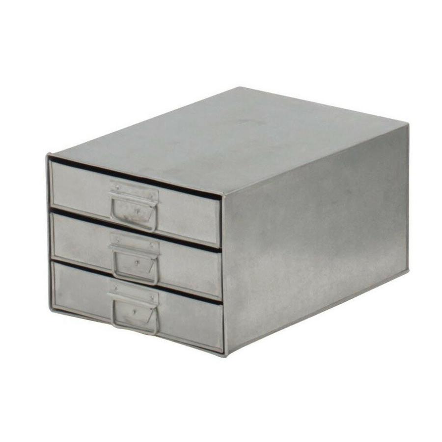 ブリキ引き出し 書類ケース アンティーク風 素材感 引出3段収納box アンティーク風 インテリア雑貨店happychoco 通販 Yahoo ショッピング