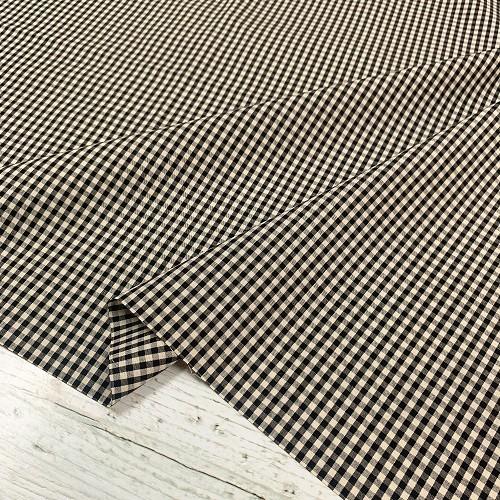 【50cm単位】【3mまでメール便対応】 コットン ギンガムチェック  チェック 3mm カントリーチェック 小さめ格子 布 紺 茶 緑 赤 黒 播州織 日本製 綿100% 先染め |  | 11