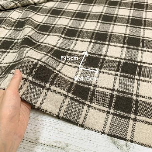 50cm単位】【1.5mまでメール便対応】コットン 綿100% チェック
