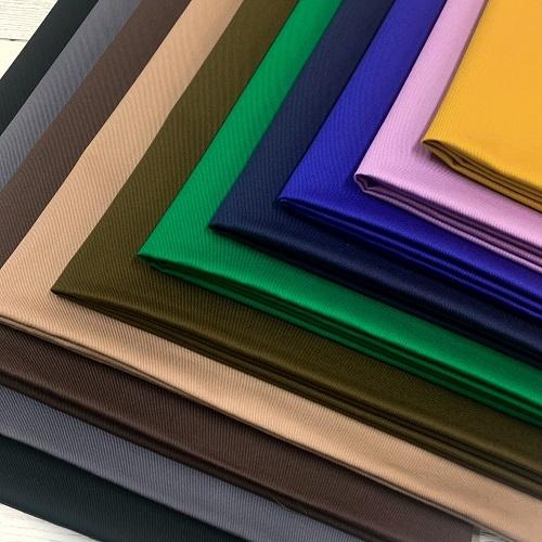 オーダー用 【綿生地】 Color一覧 A-1 コットンツイル生地 無地 綿100％ 全32色 Part1【ツイル無地/綿