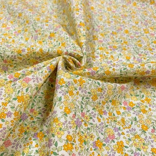 50cm単位】【3mまでメール便対応】 コットン ポプリン ブロード 小花 