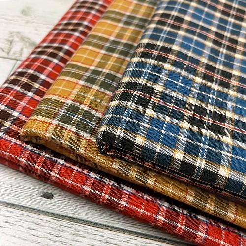 50cm単位】【2.5mまでメール便対応可】 コットン チェック タータン