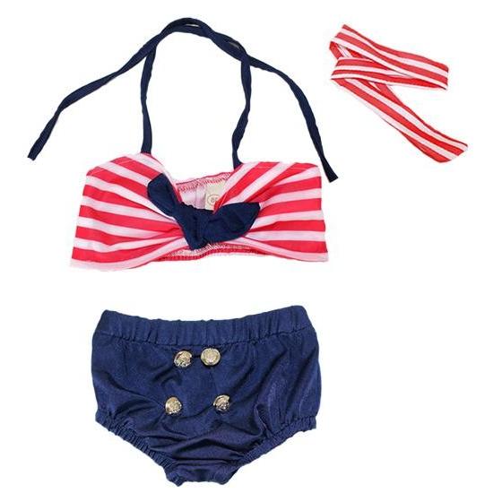 水着 女の子 子供 セパレート ビキニ キッズ 赤ちゃん Al046 スポーツ アパレル Happycloset 通販 Yahoo ショッピング