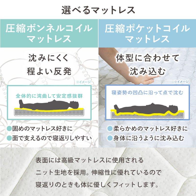 (タイムセール中) 収納ベッド 引き出し収納 フレームのみ セミダブル
