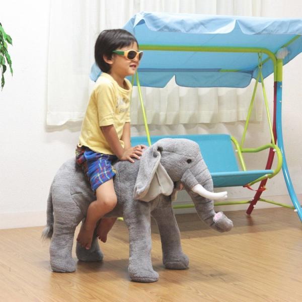 ぬいぐるみ ゾウ 大きい おしゃれの画像