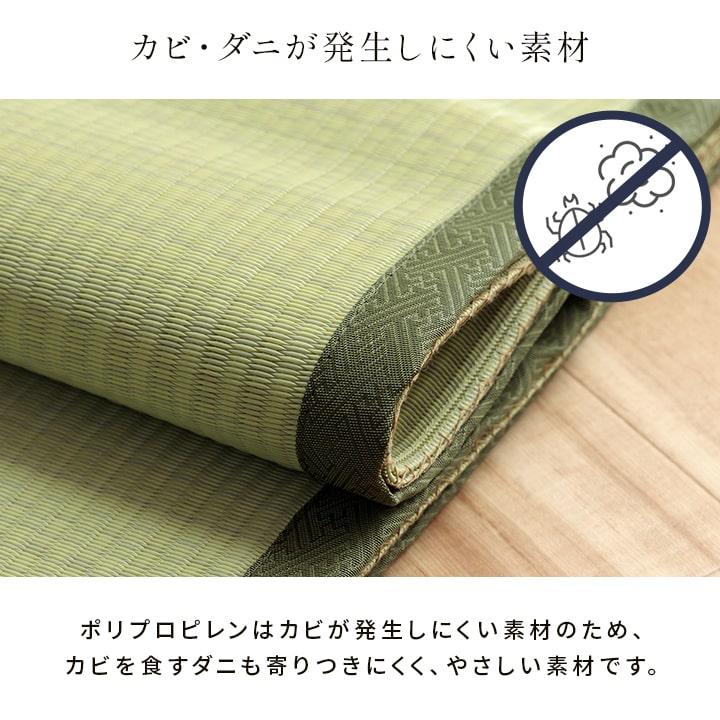 カーペット 洗える 約261×352cm 6畳 無地 除菌スプレー対応 レジャーシート おしゃれ_9