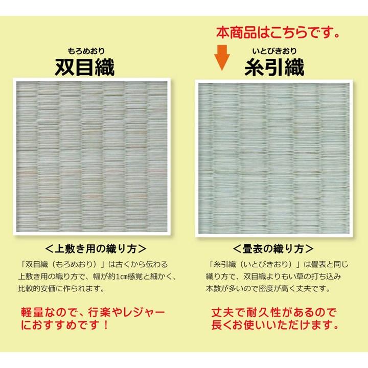(タイムセール中) 敷物 夏用 江戸間 約440×352cm 10畳 消臭 和室 国産い草カーペット おしゃれ_9