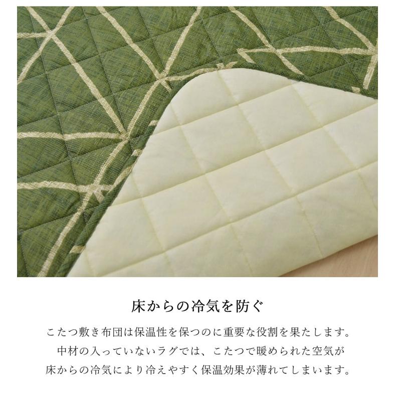 コタツ布団 セット おしゃれ 正方形 洗える 190×190cm おしゃれの画像