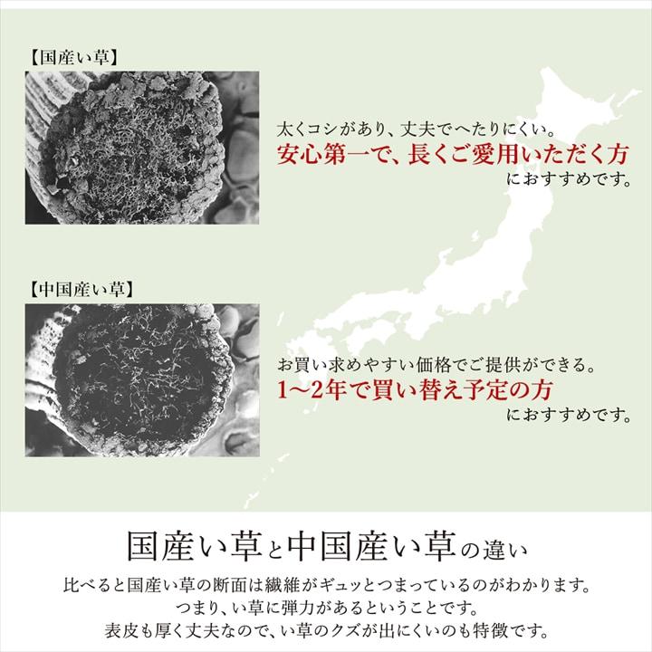 システム畳 約82×82×2.3cm(同色2枚組) 連結 和室 消臭 い草 おしゃれ_15