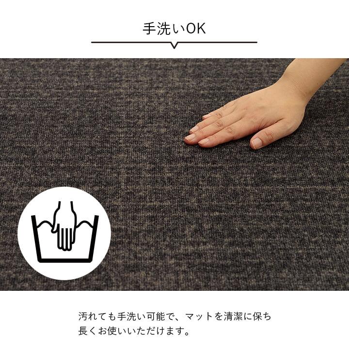 (タイムセール中) 学習机マット 撥水 約133×190cm シンプル 無地 おしゃれの画像