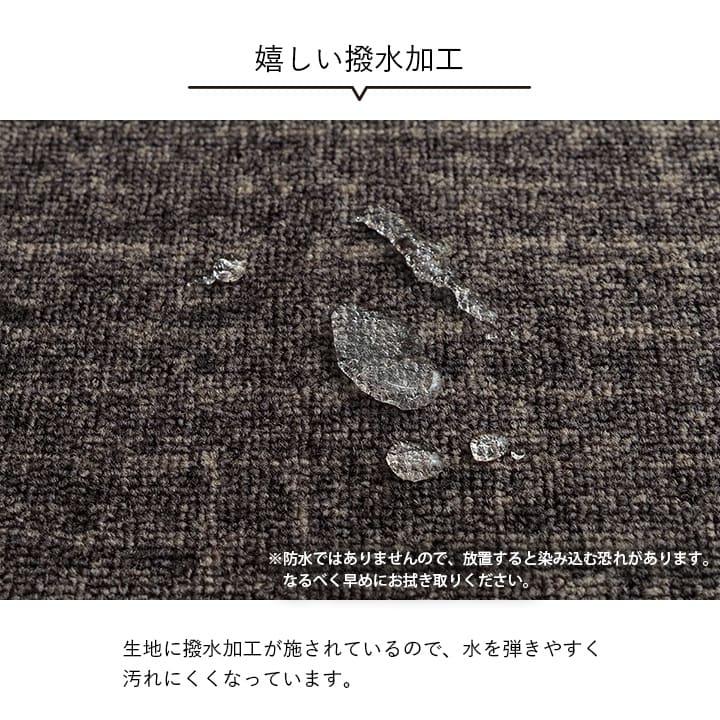 (タイムセール中) 学習机マット 撥水 約133×190cm シンプル 無地 おしゃれの画像
