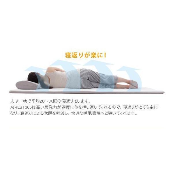高反発マットレス シングル 100×200cm おしゃれ 洗える 日本製 車中泊マットレスの画像