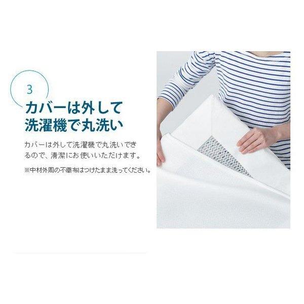 高反発マットレス ダブル 140×200cm おしゃれ 洗える 日本製 車中泊マットレス_14