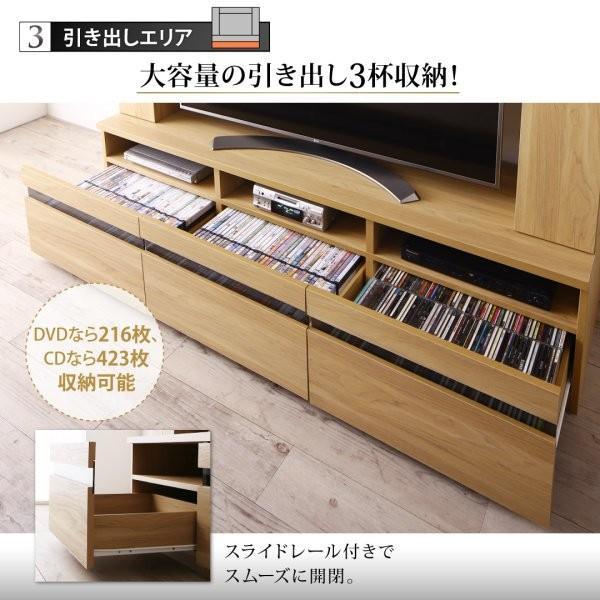 テレビ台 ハイタイプ 設置部140cm おしゃれ 40型/43型/50型/52型/55型 テレビボード_7