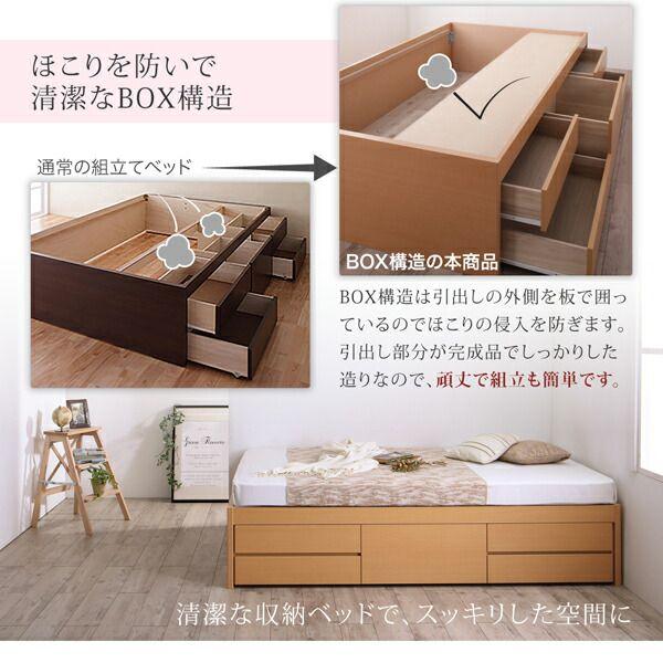 シングルベッド ベッドフレームのみ 組立付き