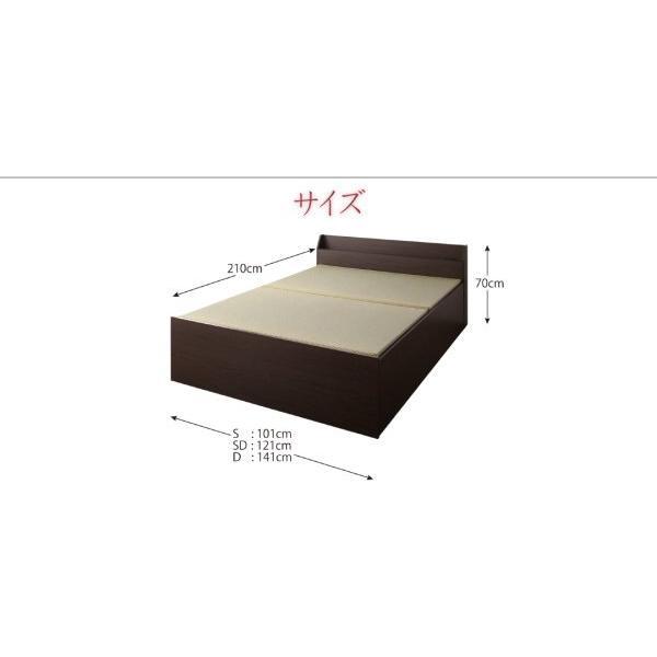 畳ベッド シングルベッド クッション畳 収納ベッド_15