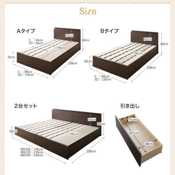 ファイナルバーゲン！ 連結ベッド シングル:Bタイプ マットレス付き マルチラススーパースプリング 日本製