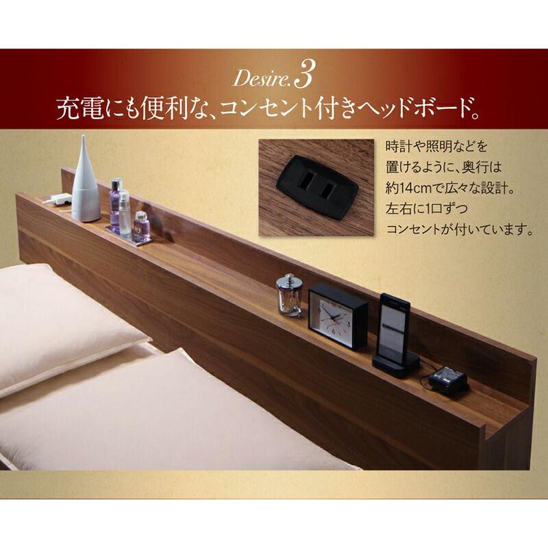 クイーンサイズベッド ベッドフレームのみ すのこ 北欧_8