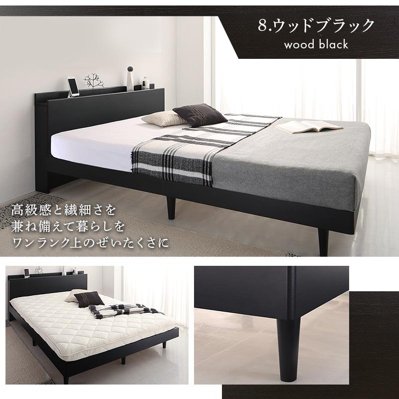ダブルベッド マットレス付き ゾーンコイル 組立付き_13