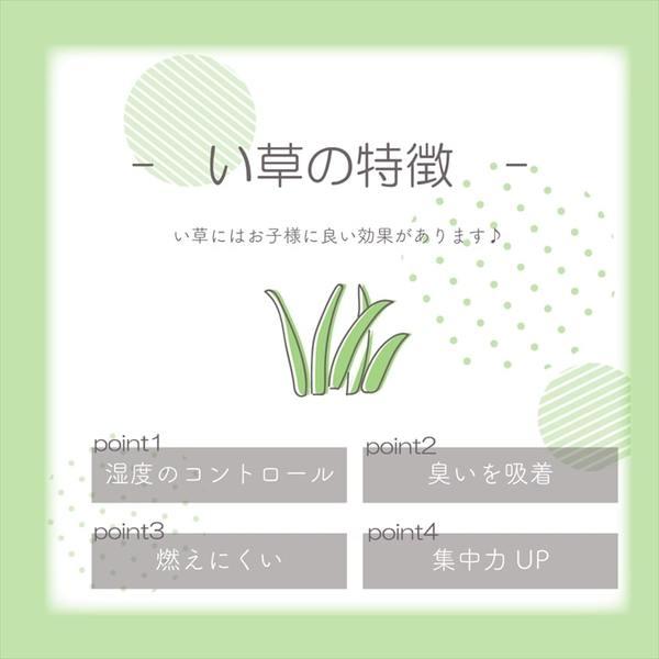 (タイムセール中) 置き畳 4枚組 約60×60×1.2cm おしゃれ 軽い 滑り止め_7