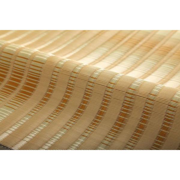 ラグマット おしゃれ 約286.5×286cm 本間4.5畳 洗える ござ
