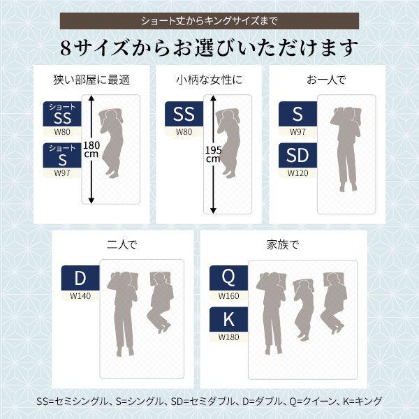 マットレス 三つ折り クイーン ポケットコイル 通常丈 竹炭 快眠 体圧分散_11