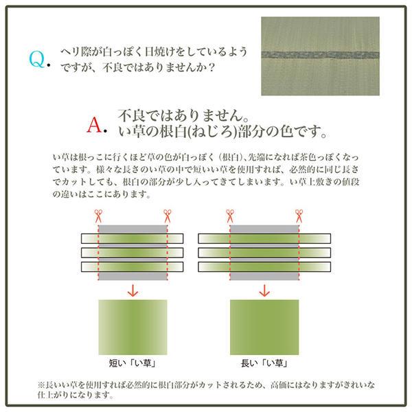 い草ラグ おしゃれ 約1畳半 約140×200cm 国産 滑り止め加工_18