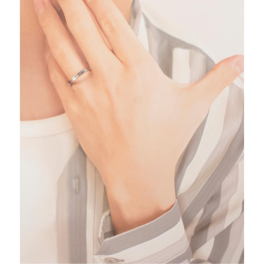 ペア リング 指輪 マリッジリング 結婚指輪 プラチナ ダイヤモンド Pt 900 Pilot パイロット 2本 セット 金属アレルギー対応 刻印無料 ライン シンプル P352の画像