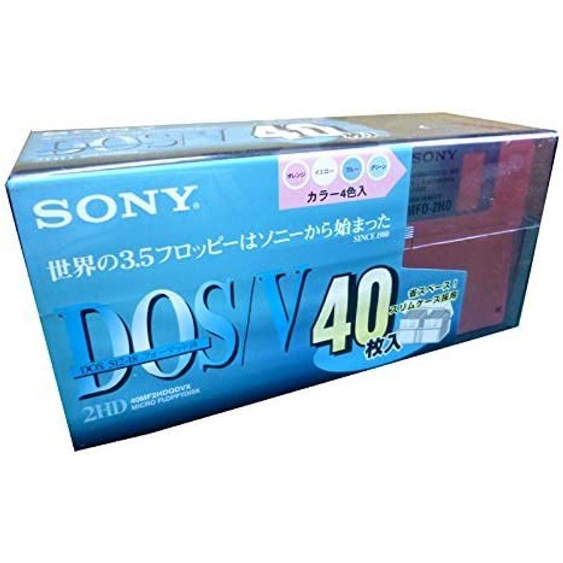 現金特価現金特価SONY 40MF2HDQDVX DOS V対応 2HD 3.5インチ フロッピー フロッピーディスク