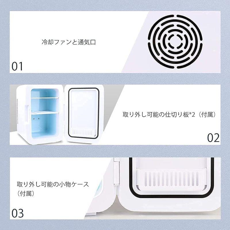 最大52%OFFクーポン Msake ミニ冷蔵庫 10L 小型 冷蔵庫 ポータブル 冷温庫 0℃〜60℃ 温度調節可 保冷保温庫 ワンタッチ操作 LCD温度表示 高密度発泡ウレ Msake ミニ冷蔵庫 10L 小型 冷蔵庫 ポータブル 冷温庫