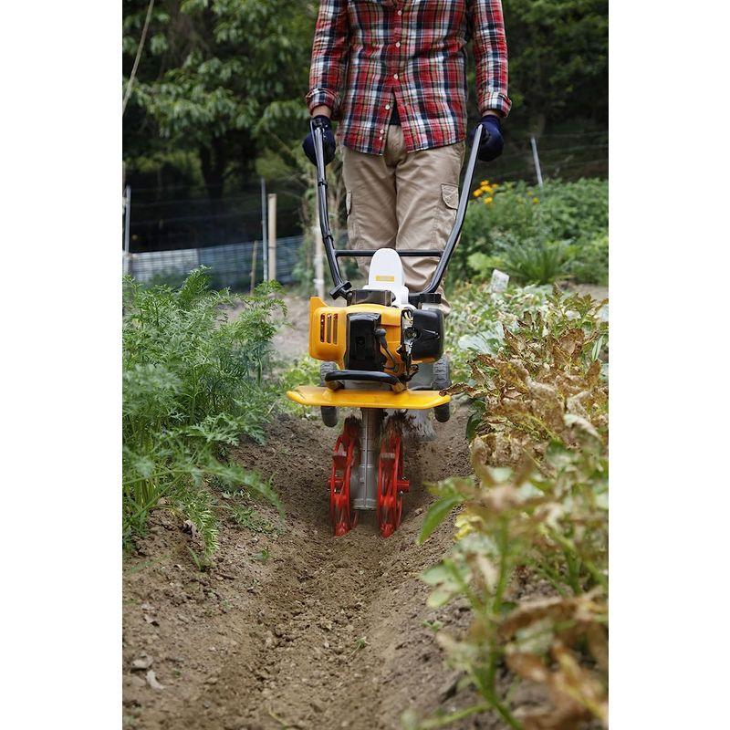 農業機械 京セラ(Kyocera) 旧リョービ エンジンカルチベータ RCVK-4300 663250A 家庭菜園で大活躍する持ち運びができる小型耕う - 3