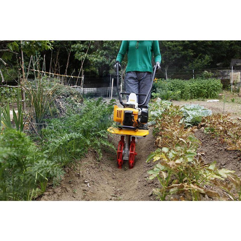 農業機械 京セラ(Kyocera) 旧リョービ エンジンカルチベータ RCVK-4300 663250A 家庭菜園で大活躍する持ち運びができる小型耕う - 8