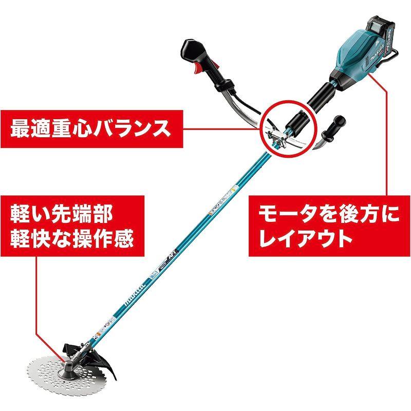 ガーデニング用品　マキタ(Makita)　充電式草刈機　40Vmax　バッテリ・充電器付　MUR005GRM　4Ah