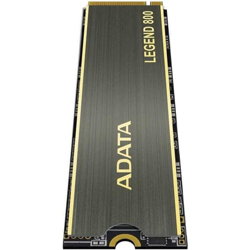 SSD ADATA 2TB PCIe Gen4x4 M.2 2280 LEGEND 800シリーズ ALEG-800