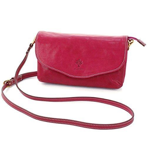 特価 アルベロ お財布ポシェット 2way 本革 ピエロ 3915 レディース ピンク Al 3915 30 ショルダーバッグ Panero Shop