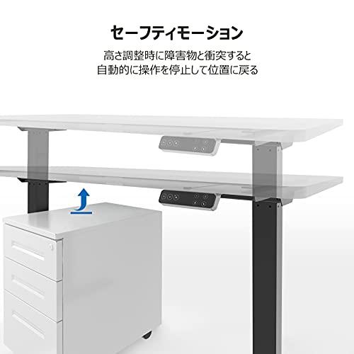 HappyfactoryFLEXISPOT スタンディングデスク 電動式昇降デスク 人間