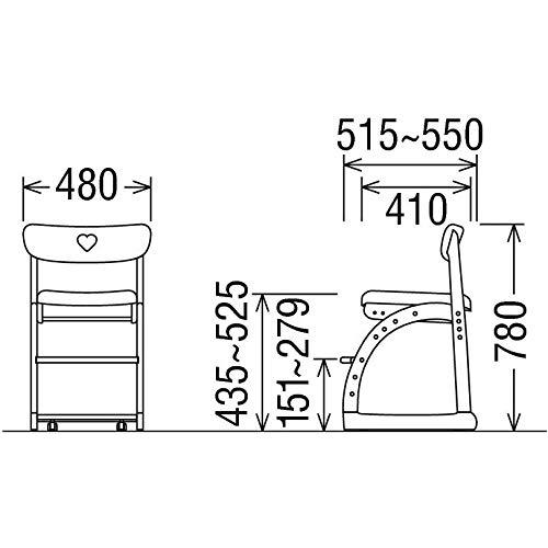 Happyfactoryカリモク デスクチェア 学習チェア karimoku キャスター付