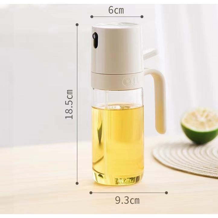 オイルポット 調味料入れ オイル差し 油いれ容器 オリーブオイルスプレー 醤油差し あぶらこしポット ガラスボトル ミスト 酢 ビネガー 料 の商品画像
