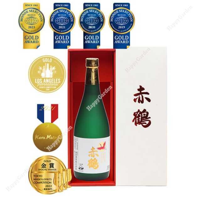 出水酒造 木樽蒸留 芋焼酎 赤鶴(あかつる)化粧箱付 ギフト 出水酒造 木樽蒸留 芋焼酎 赤鶴(あかつる)化粧箱付 ギフト