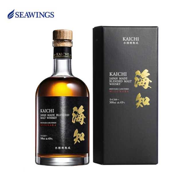 新品　KAICHI ブレンデッドモルトウイスキー 500ml 43% 新品KAICHI ブレンデッドモルトウイスキー 500ml 43%