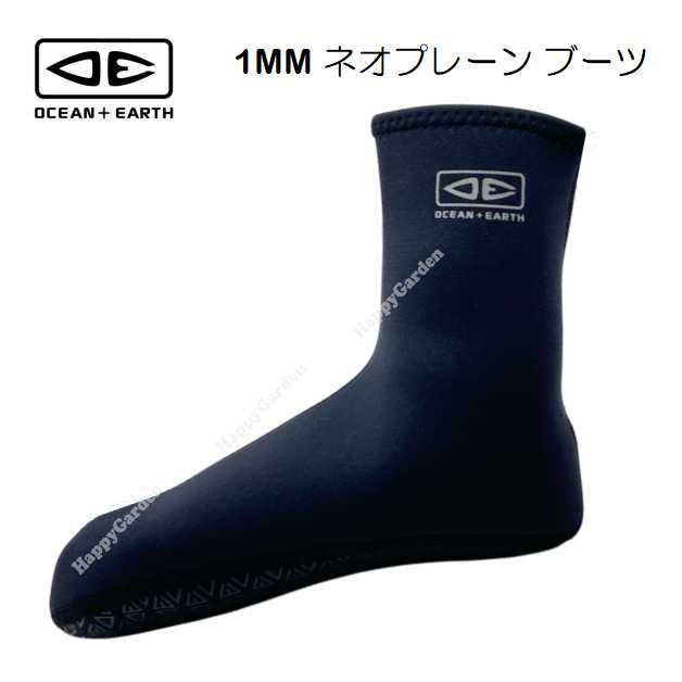 オーシャンアンドアース Ocean＆Earth ボディボードブーツ ボディボード 1mmネオプレーンブーツ ブラック M 25～26cm