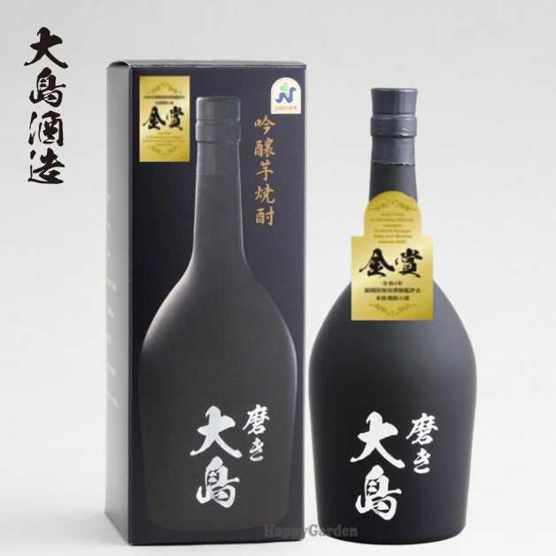 大島酒造 芋焼酎 磨き大島 紅あずま 焼酎 吟醸 カートン入り 23度