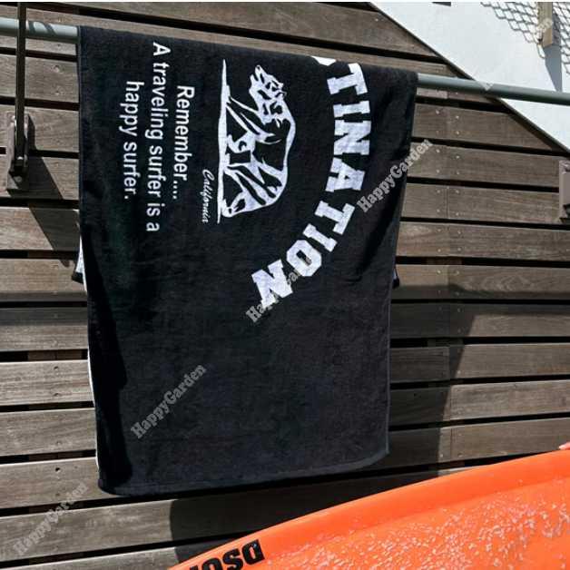 サーフマップ　タオル　ビーチタオル サーフマップタオルビーチタオル