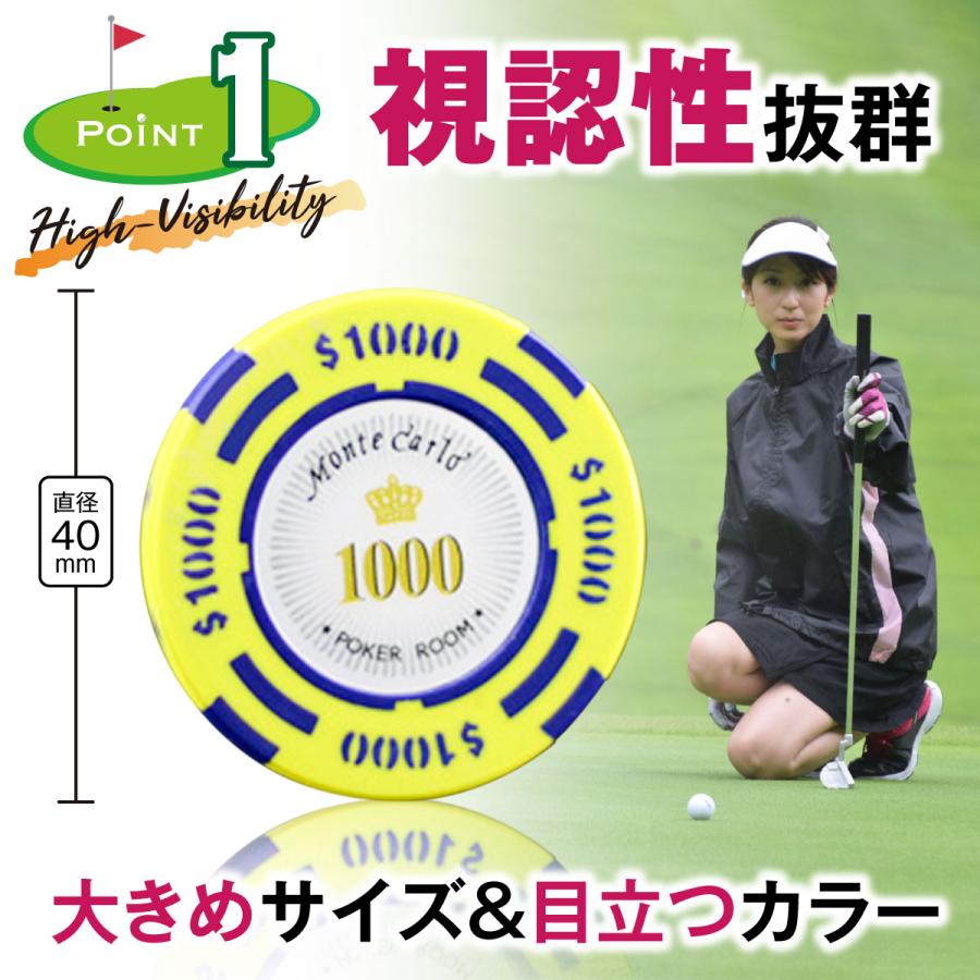 ゴルフマーカー 12枚セット グリーンマーカー コイン マグネット